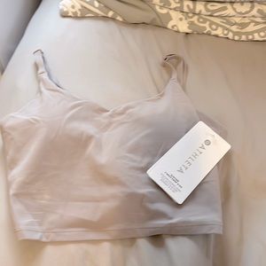 Athleta light purple workout tank top